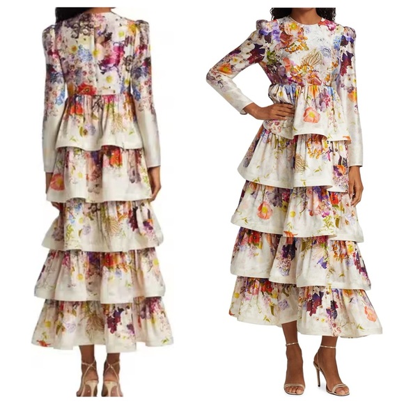 ZIMMERMANN Prima Tiered Dress - Picture 6 of 16